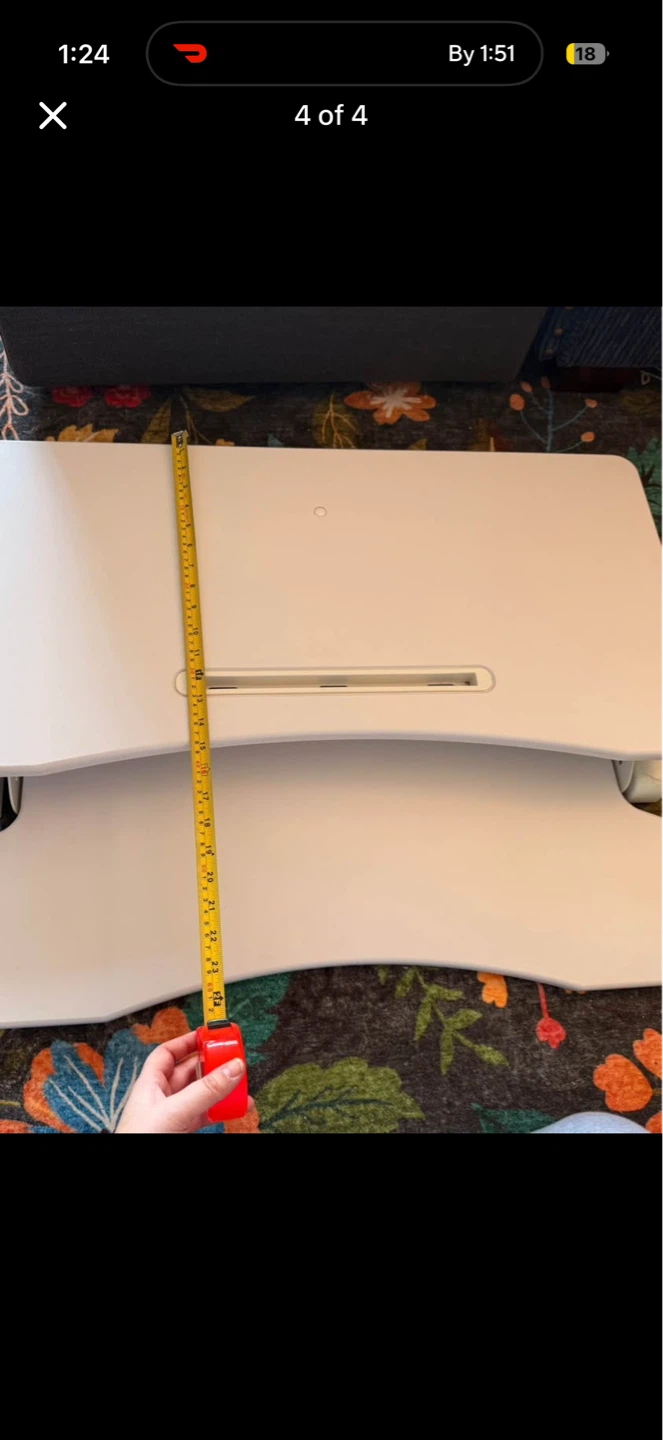 Adjustable Standing Desk Converter - photo 4