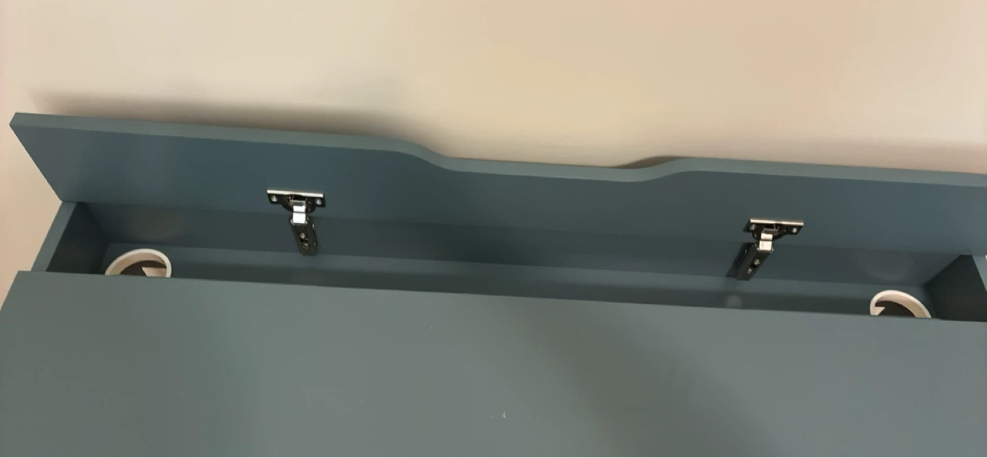 Blue/teal desk. - photo 3