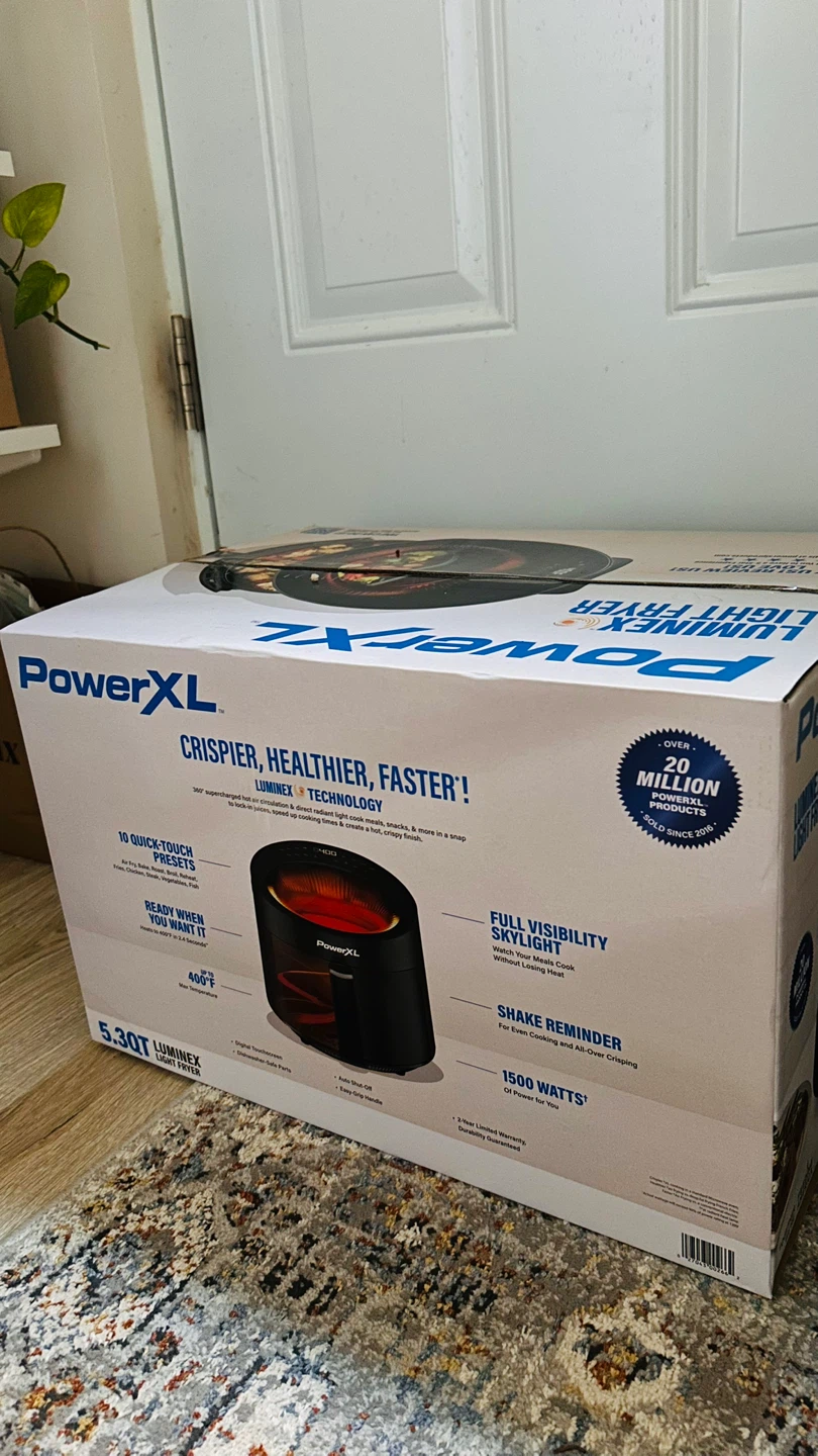 PowerXL LuminX Light Fryer AF3052-4SP - photo 2