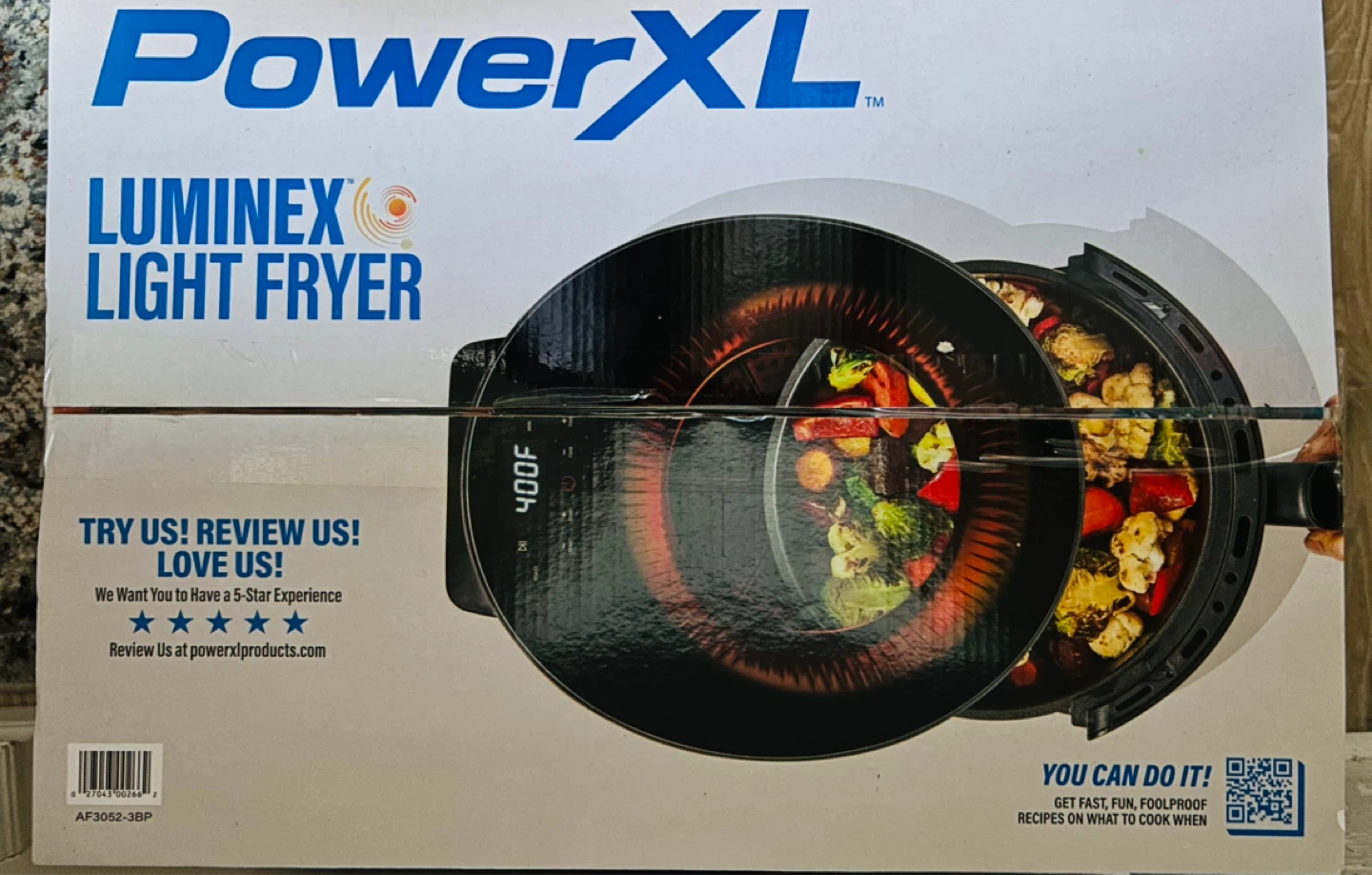PowerXL LuminX Light Fryer AF3052-4SP - photo 4