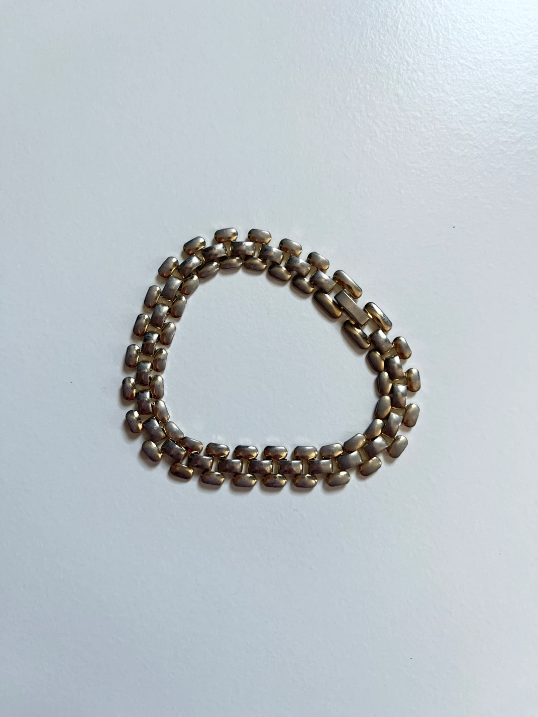 Gold-tone metal bracelet