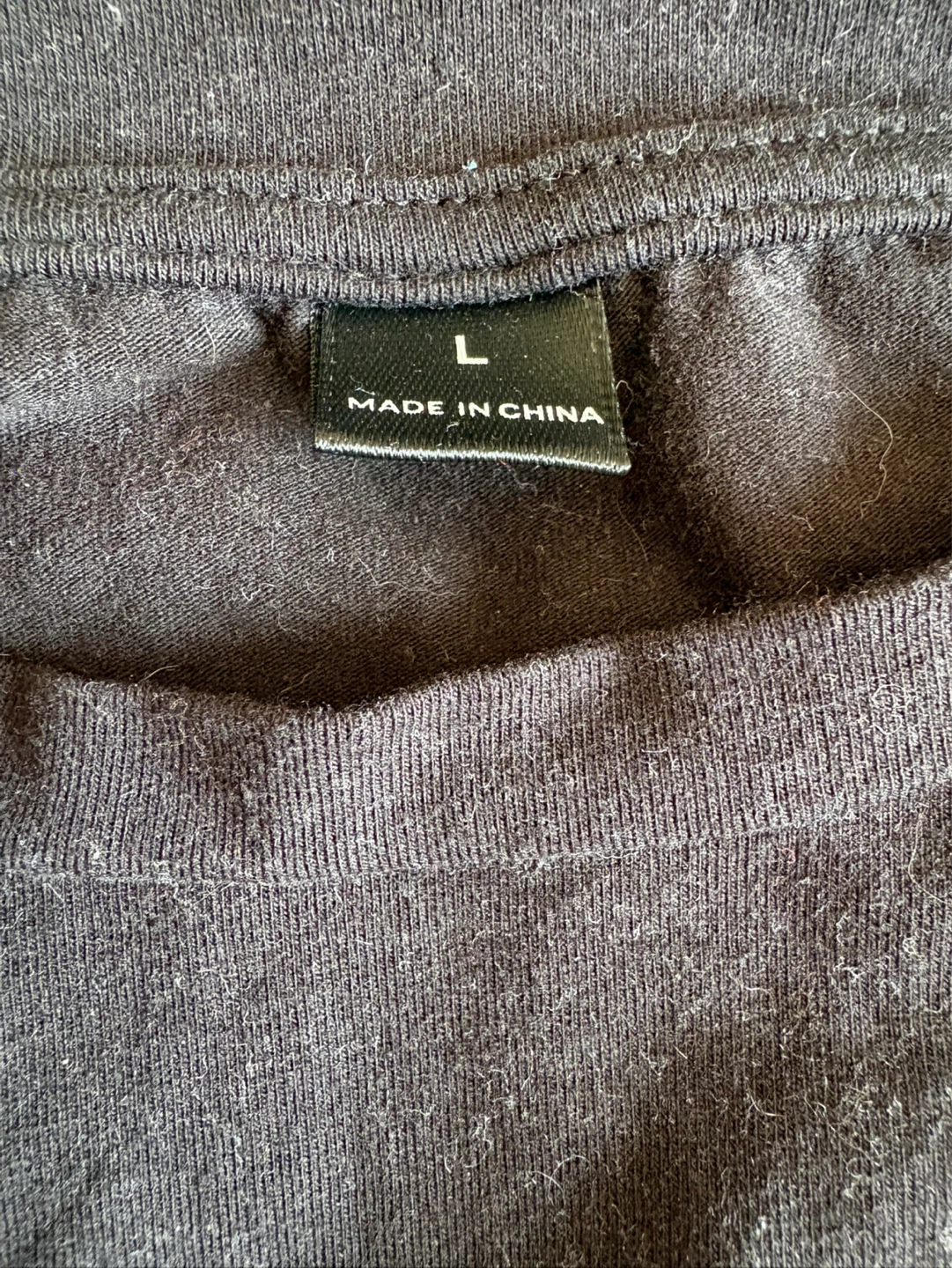 Black T-Shirt Size L - photo 3