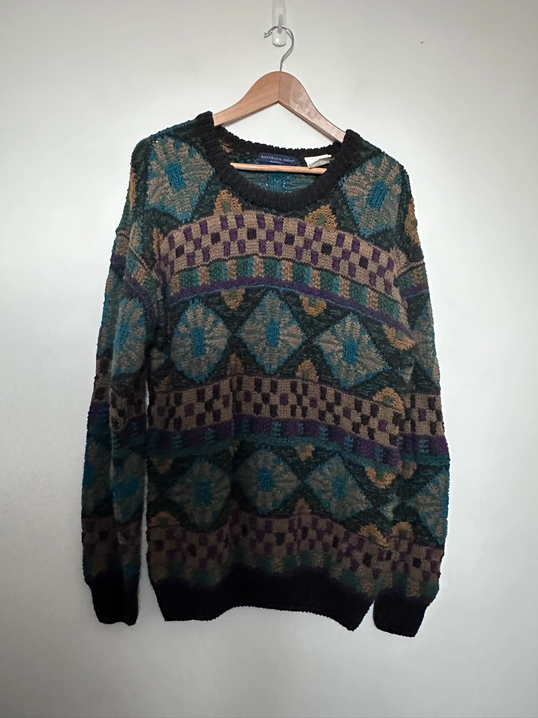 Northern Isles Geometric Pattern Sweater - photo 2
