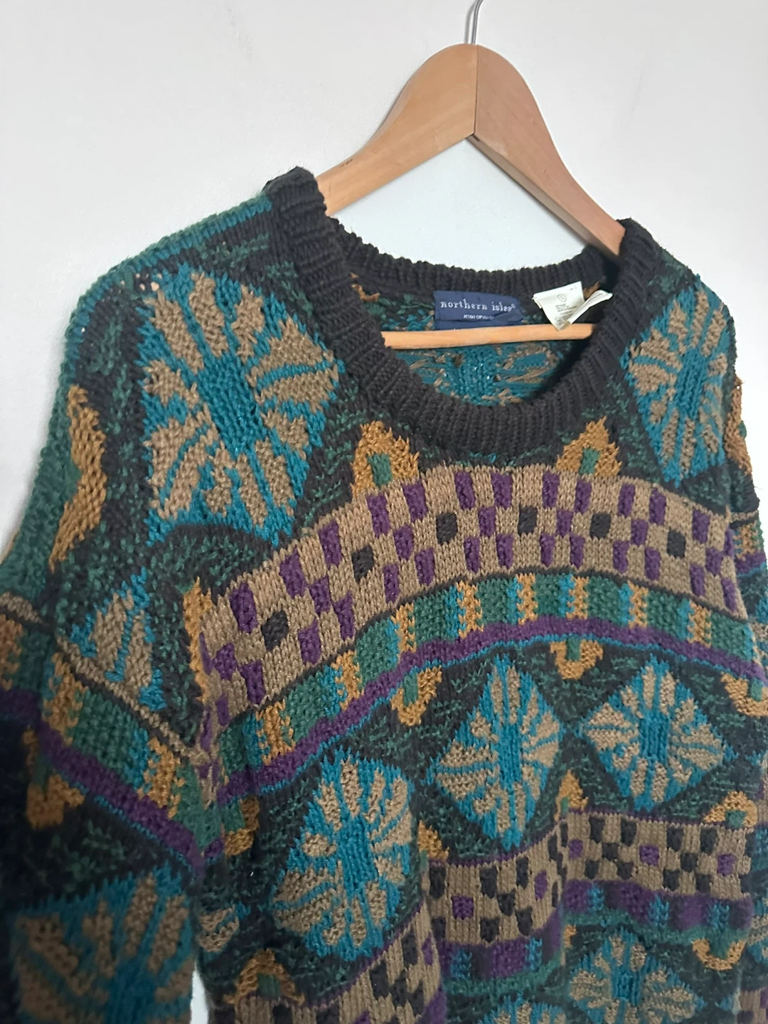 Northern Isles Geometric Pattern Sweater - photo 5