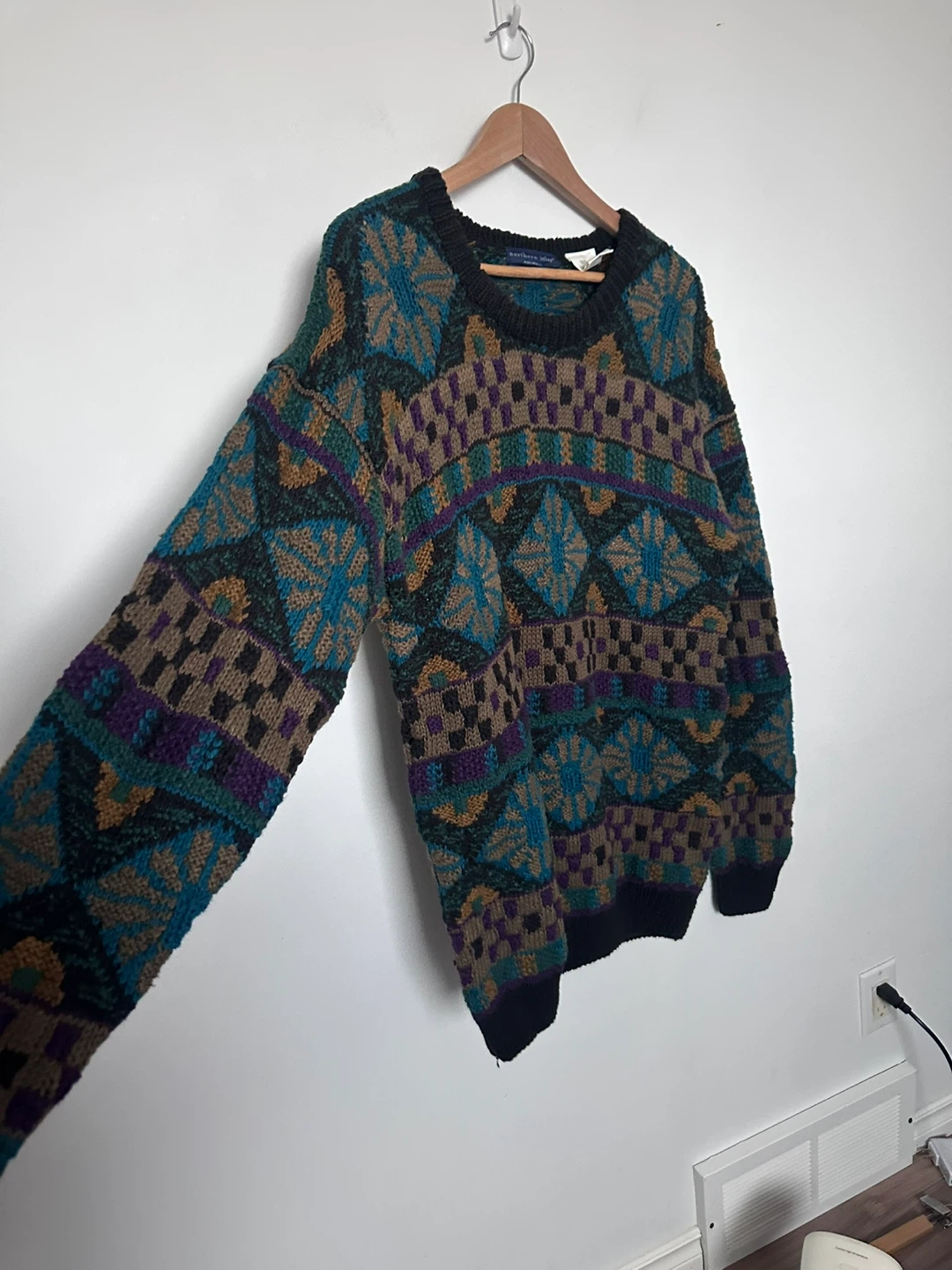 Northern Isles Geometric Pattern Sweater - photo 4