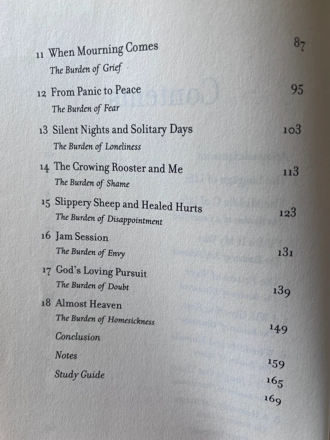 Max Lucado Traveling Light Book - photo 4