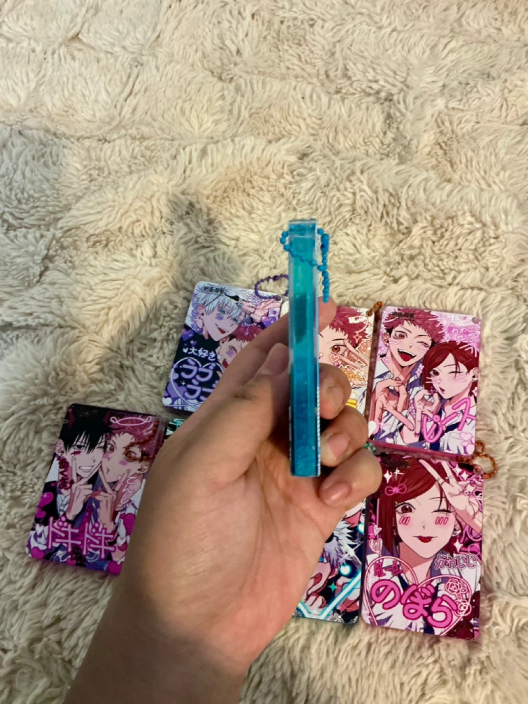 Jujutsu Kaisen Liquid Glitter Pendant (Set of 8) - photo 3