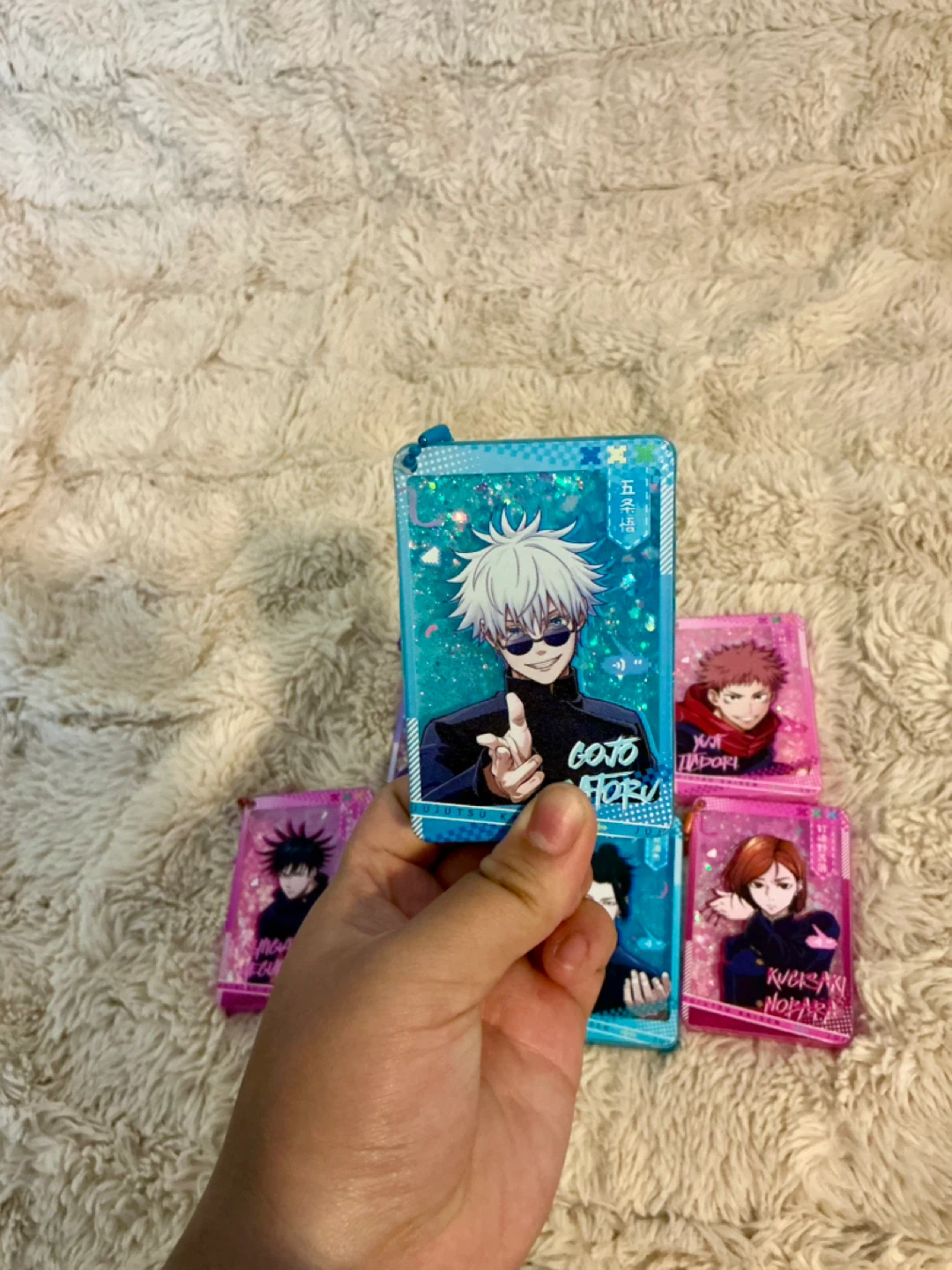 Jujutsu Kaisen Liquid Glitter Pendant (Set of 8) - photo 4