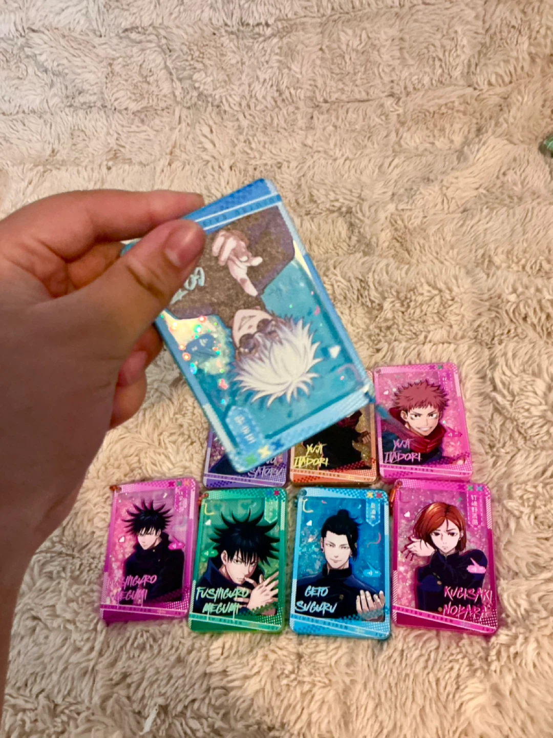 Jujutsu Kaisen Liquid Glitter Pendant (Set of 8) - photo 5