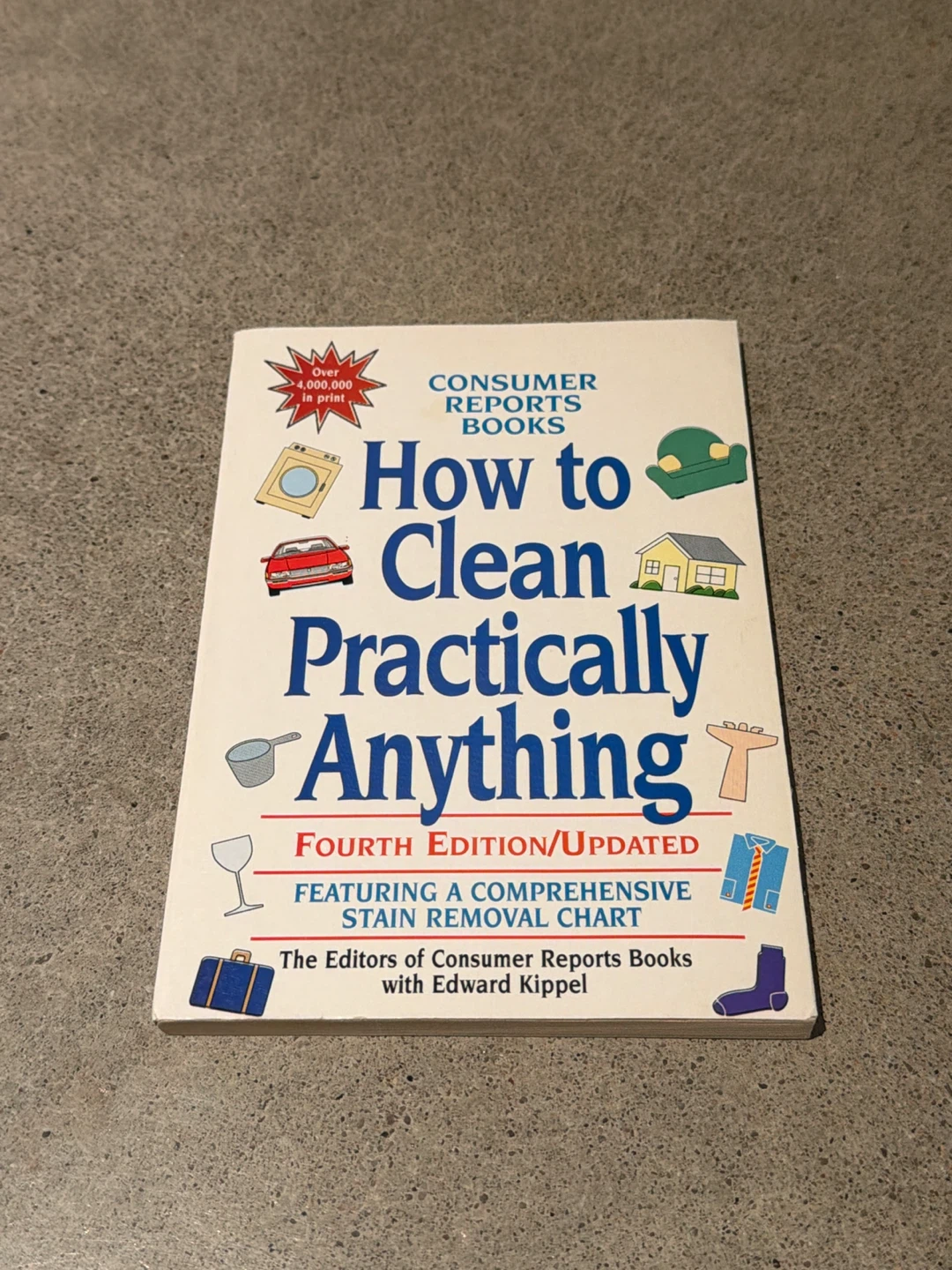 Consumer Reports How to Clean Practically Anything Book
