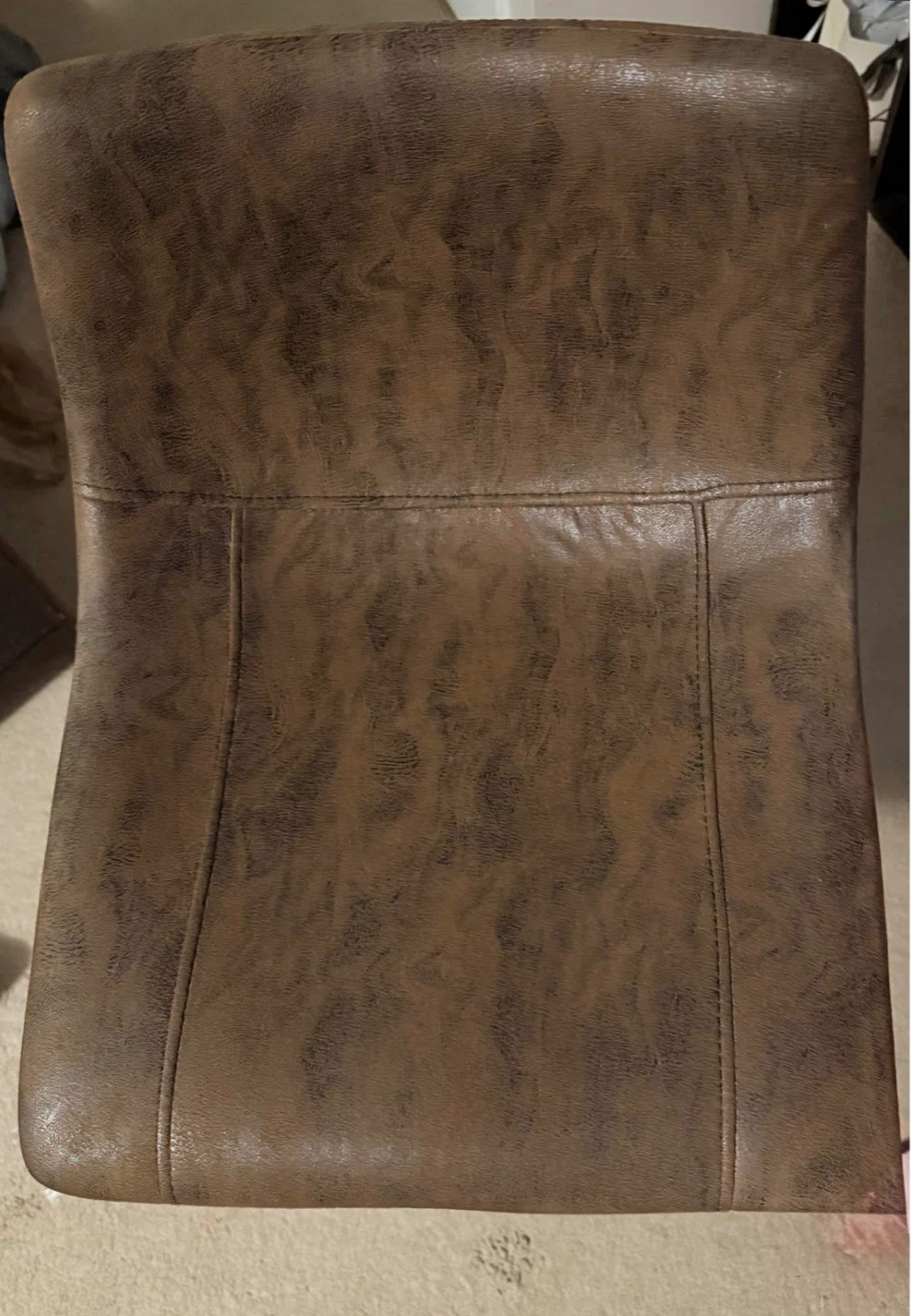 BTExpert Adjustable Swivel Brown Counter Stool Chairs (2) - photo 4
