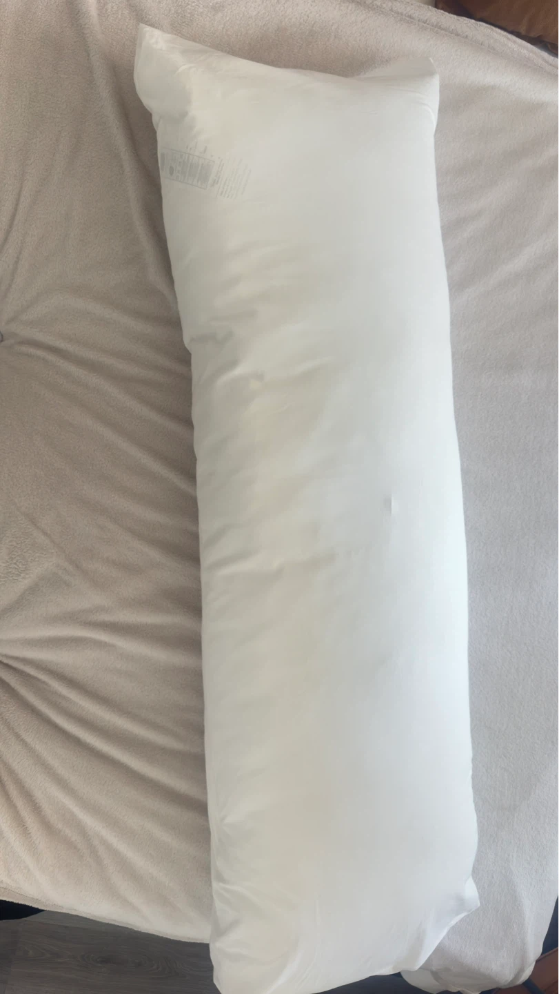 Body pillow and IKEA case 20x54