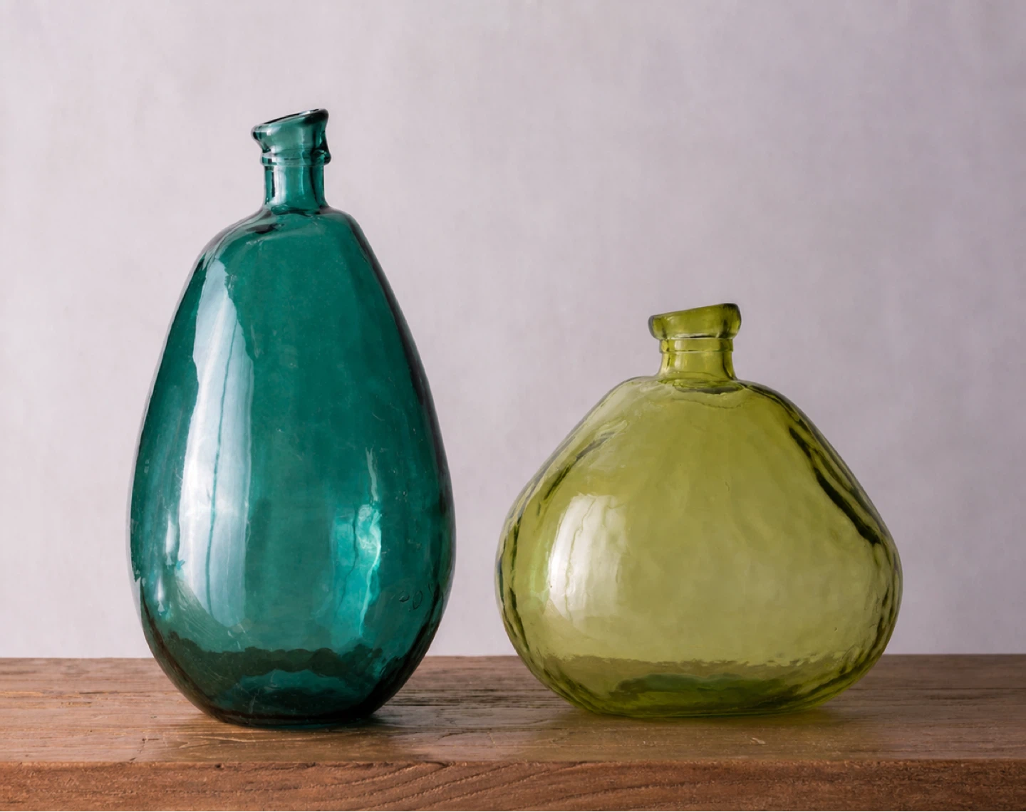 Viva Terra Recycled Glass Vases