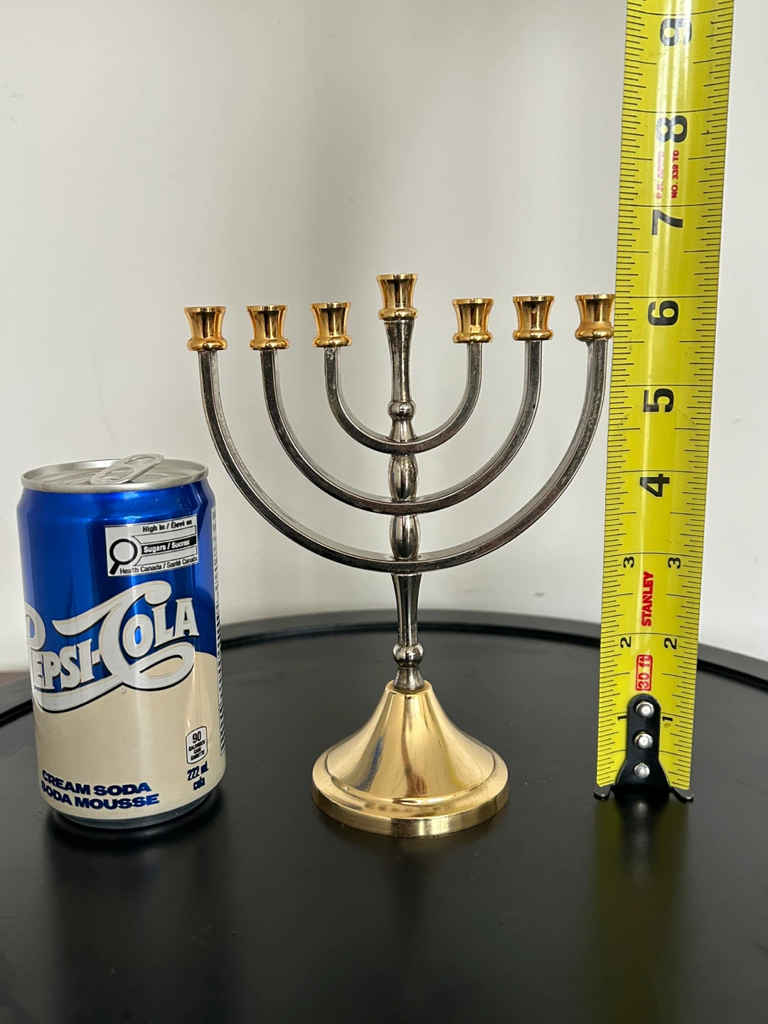 Vintage 7-Branch Menorah Candle Holder - photo 2