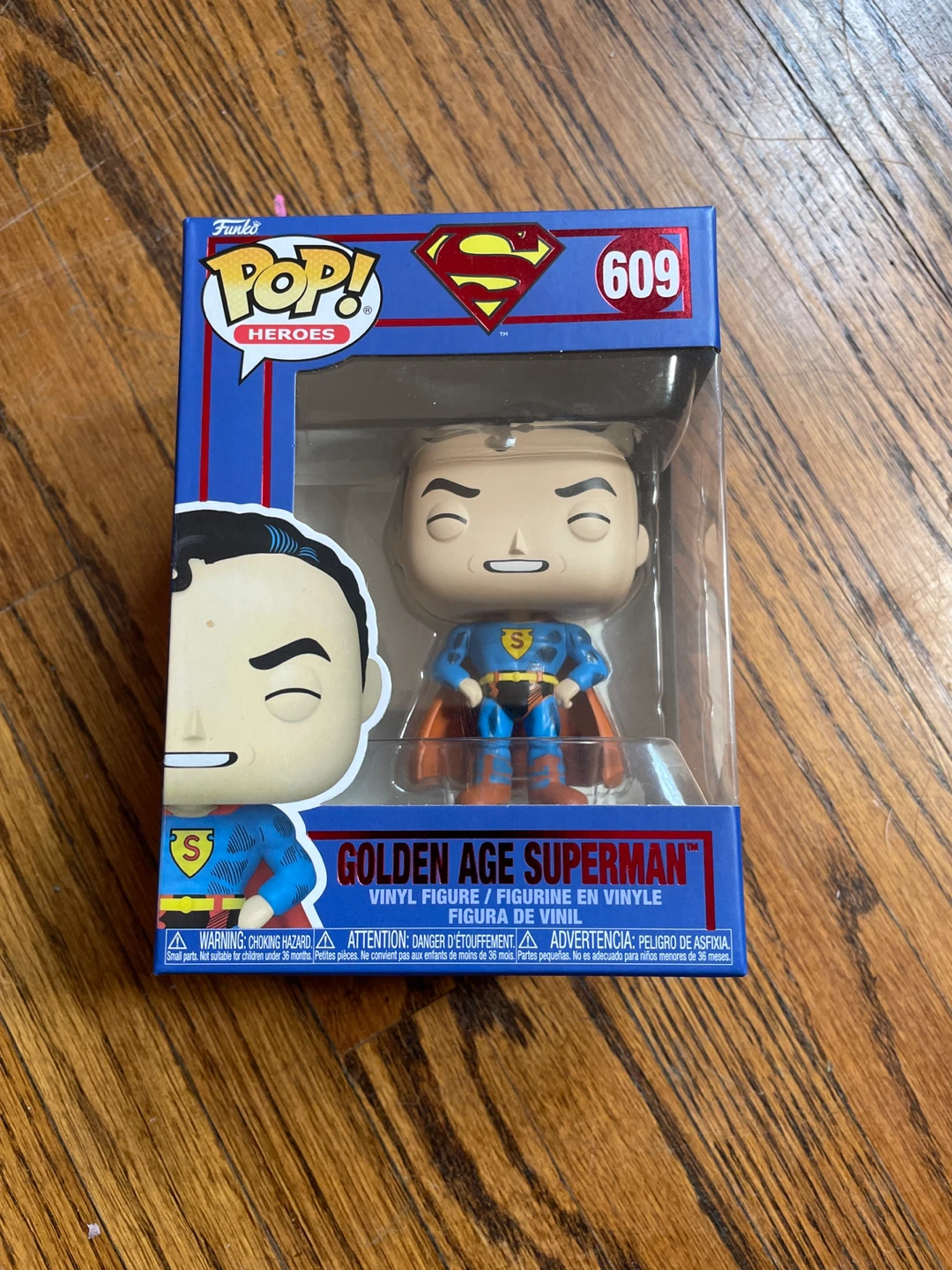 Funko Pop! Heroes Golden Age Superman #609 Vinyl Figure