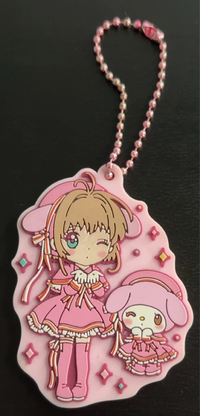 Sakura Kinomoto With My Melody Acrylic Keychain/Charm