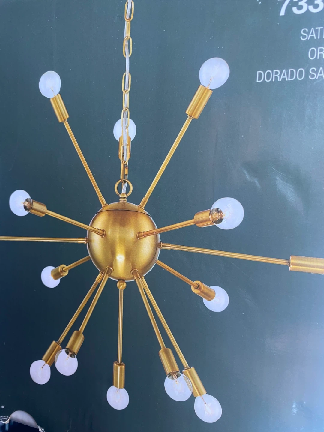 Eurofase 14-Light Sputnik Chandelier New in box - photo 2