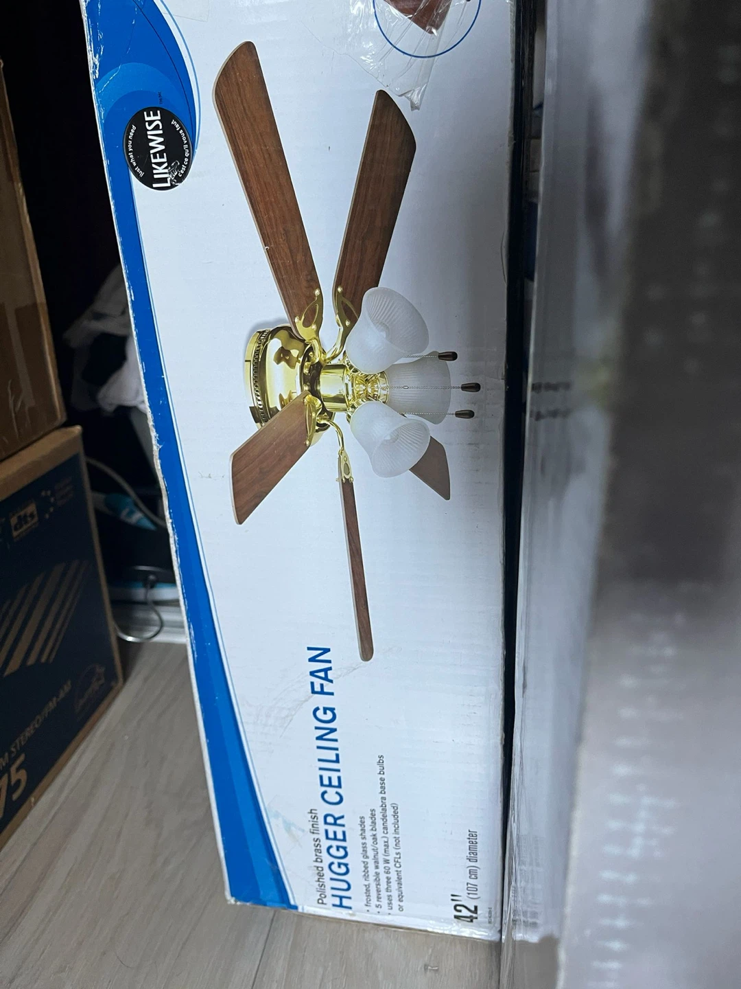 Likewise Hugger Ceiling Fan - 42-inch