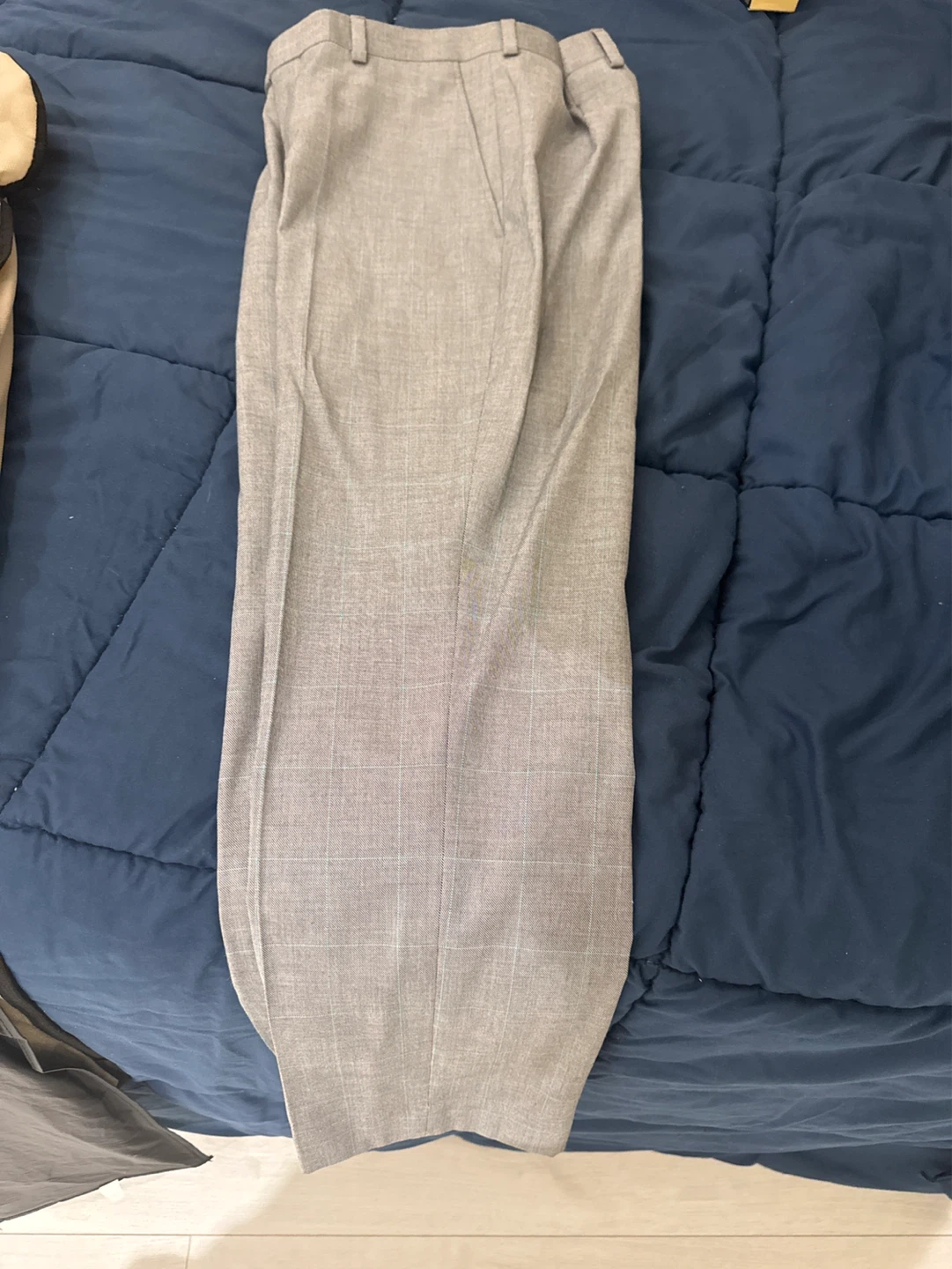 Lauren Ralph Lauren Grey/Teal Plaid Pants Size 14R - photo 3
