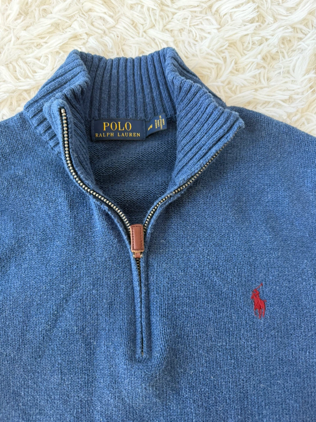 Polo Ralph Lauren 1/4 Zip Sweater - Medium/M - photo 3