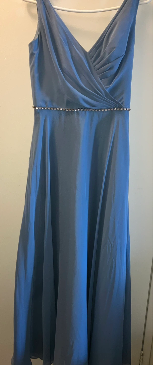Alfred Angelo Blue Formal Dress Size 10