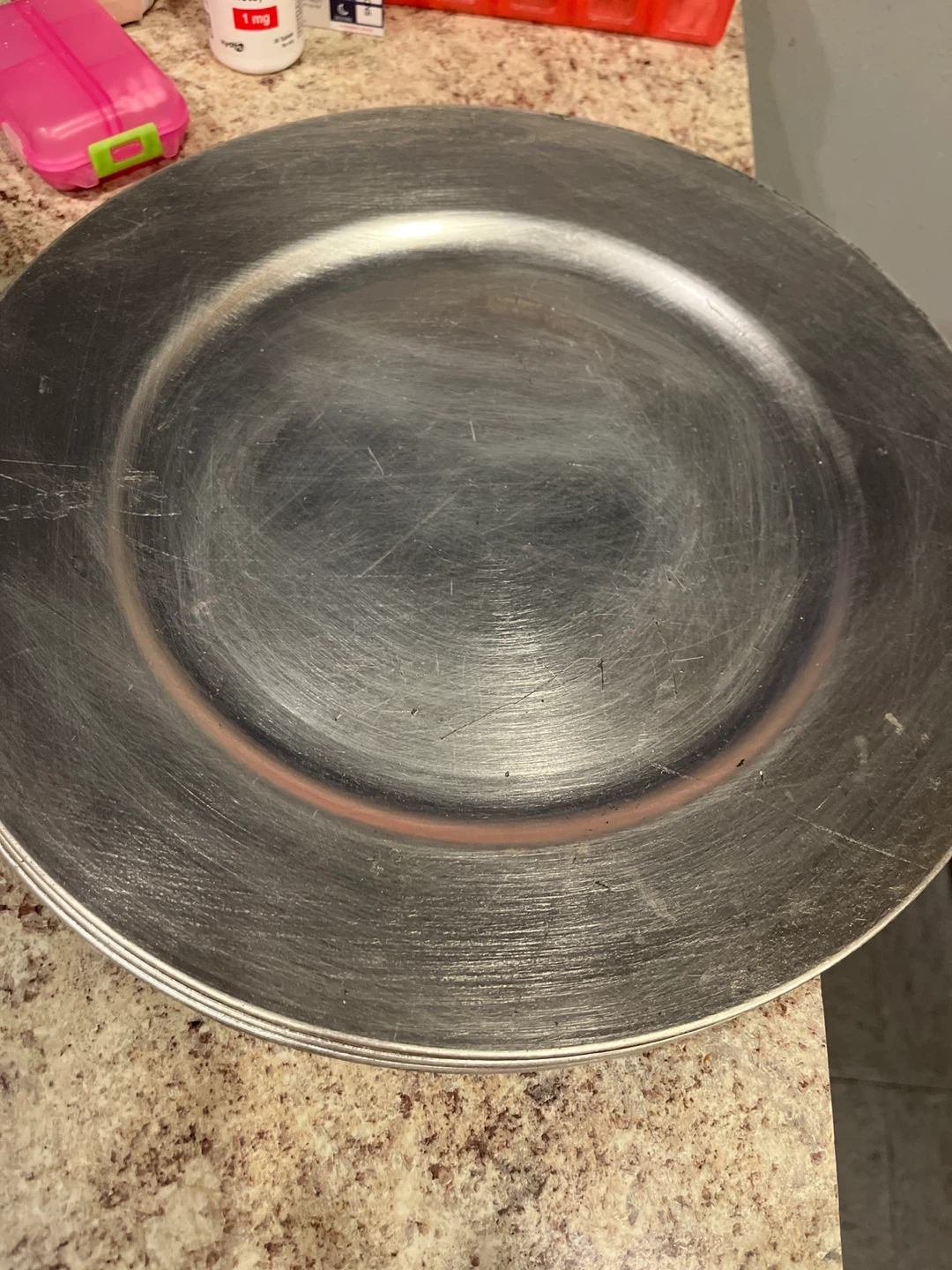 Silver Charger Plate