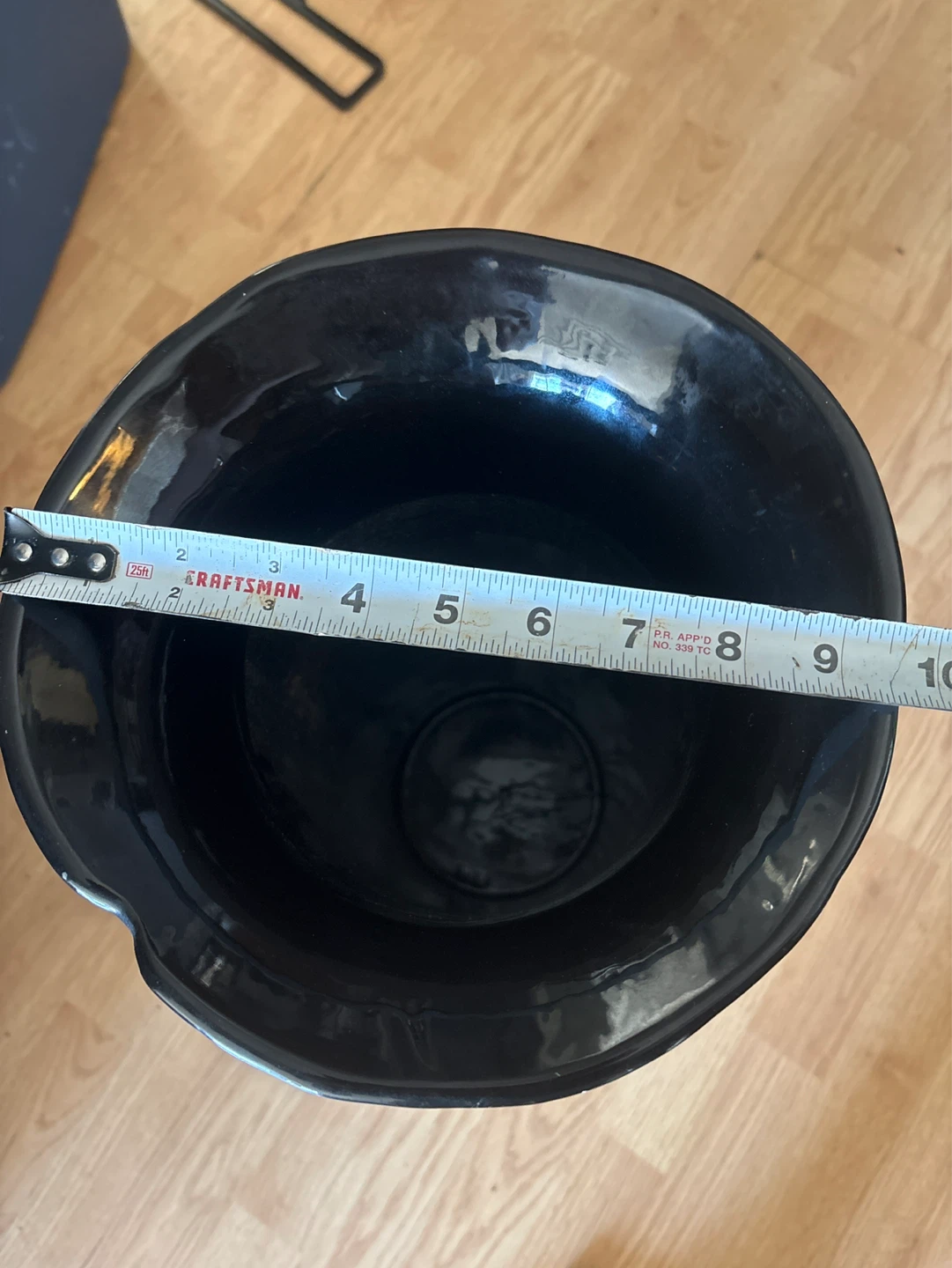Tall Black Vase - photo 5