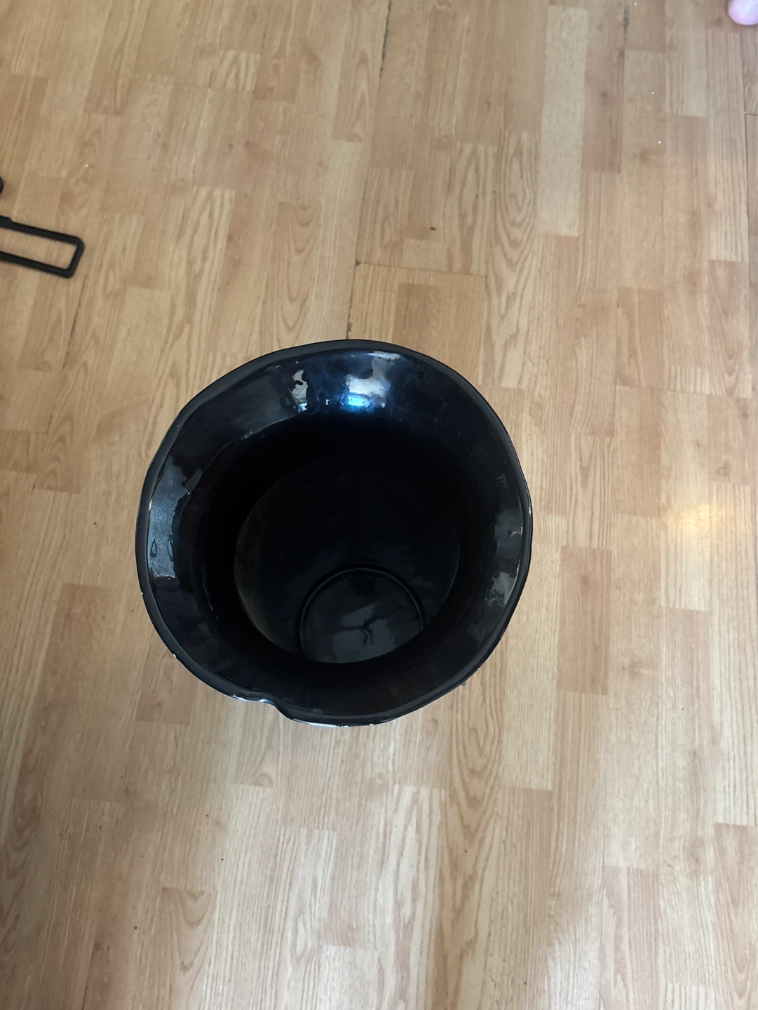 Tall Black Vase - photo 4