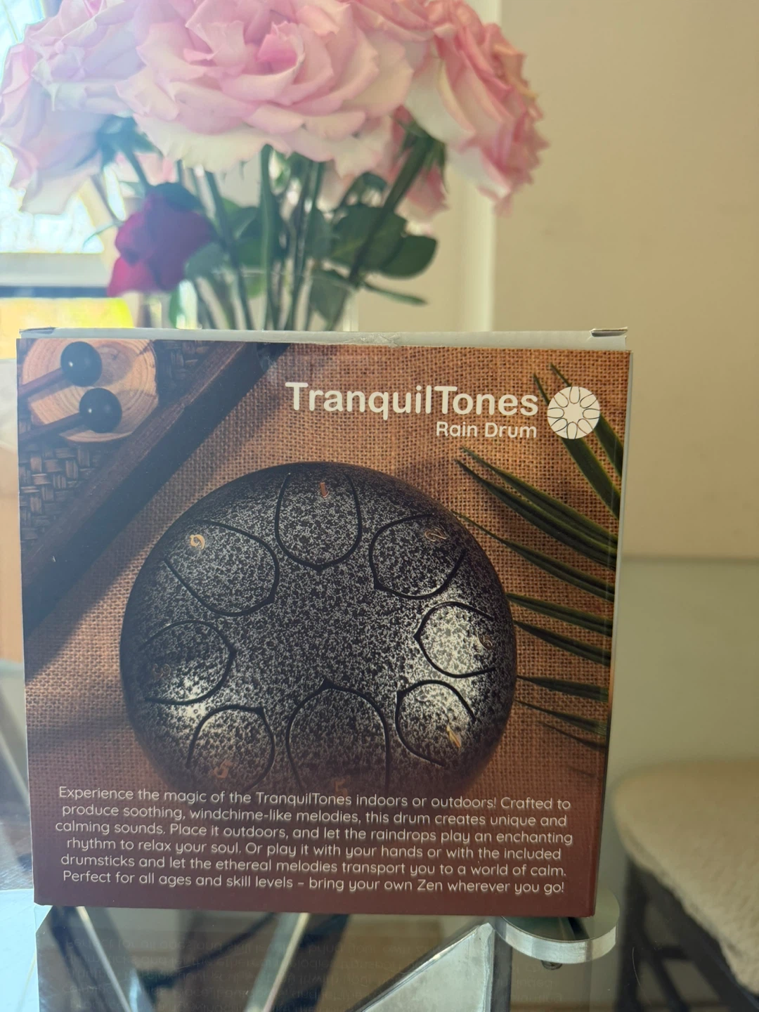 TranquilTones Rain Drum with Accessories