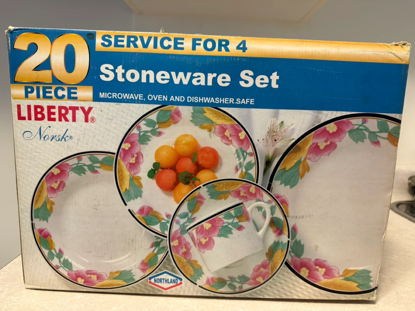 Liberty Norsk 20 Piece Stoneware Set - Service for 4
