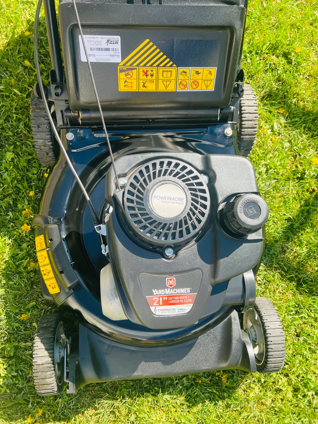 Yard Machines 21" Gas Lawn Mower - photo 3