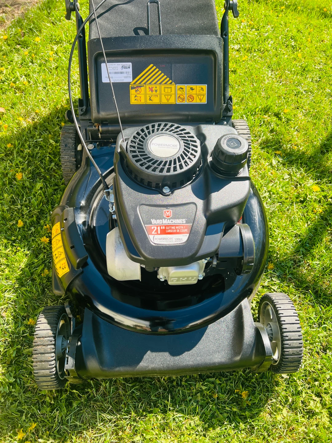 Yard Machines 21" Gas Lawn Mower - photo 2