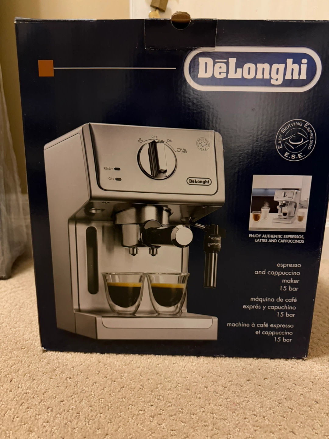 DeLonghi Espresso and Cappuccino Maker