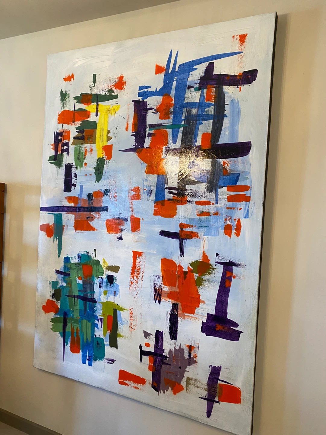 Large Abstract Canvas Wall Art
