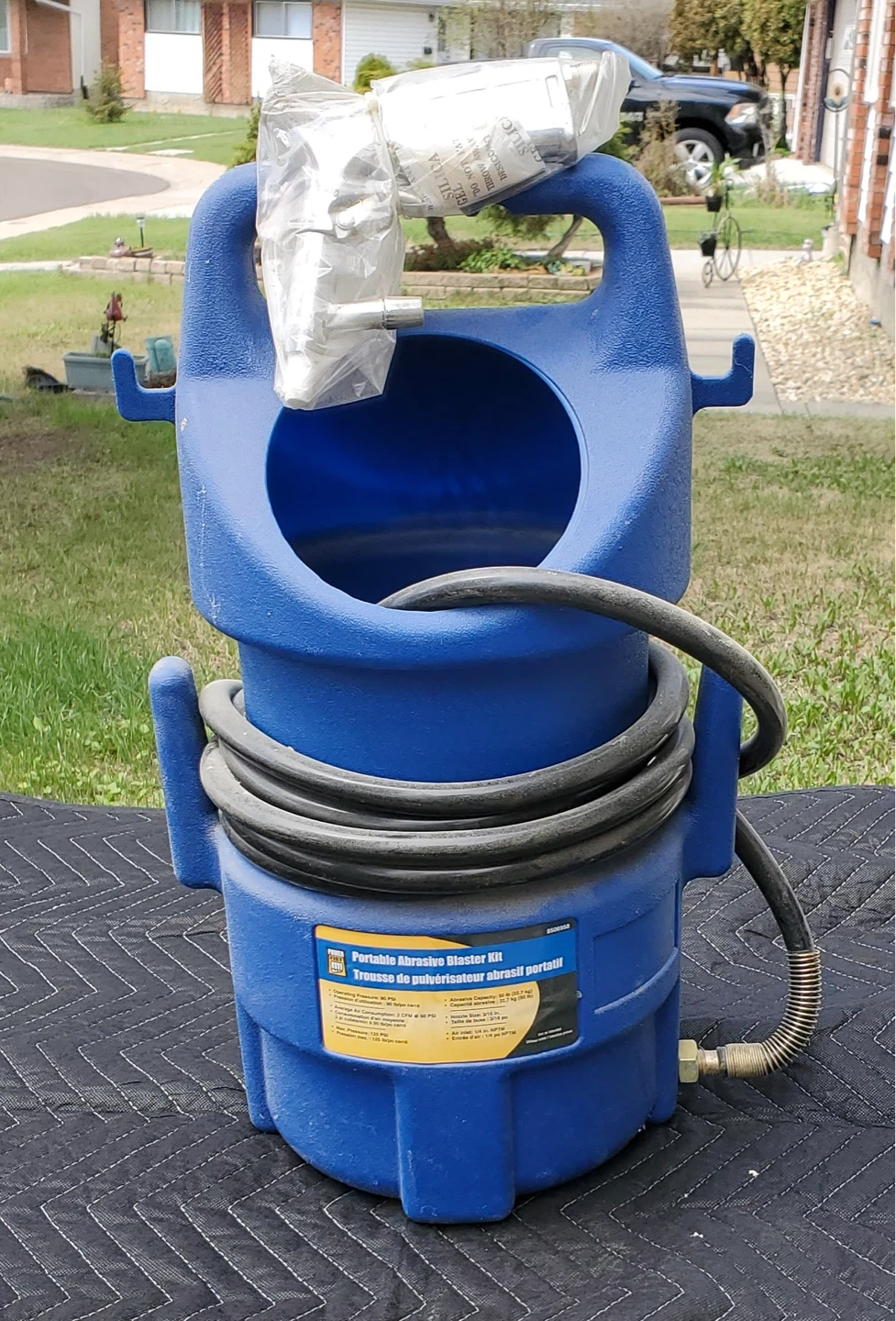 Portable Sand Blaster
