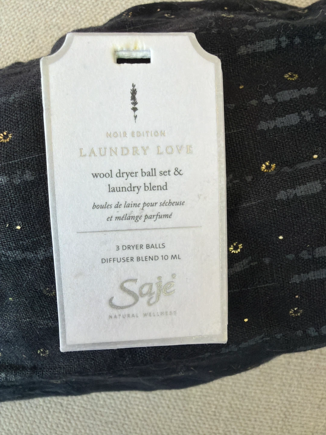 Saje Laundry Love Wool Dryer Ball Set & Laundry Blend - photo 3