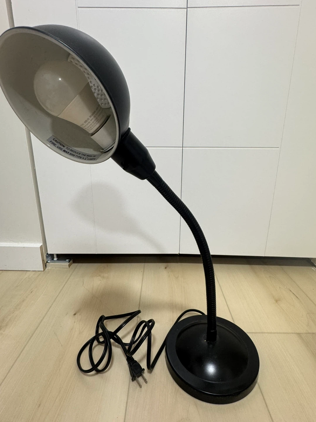 Black Gooseneck Desk Lamp
