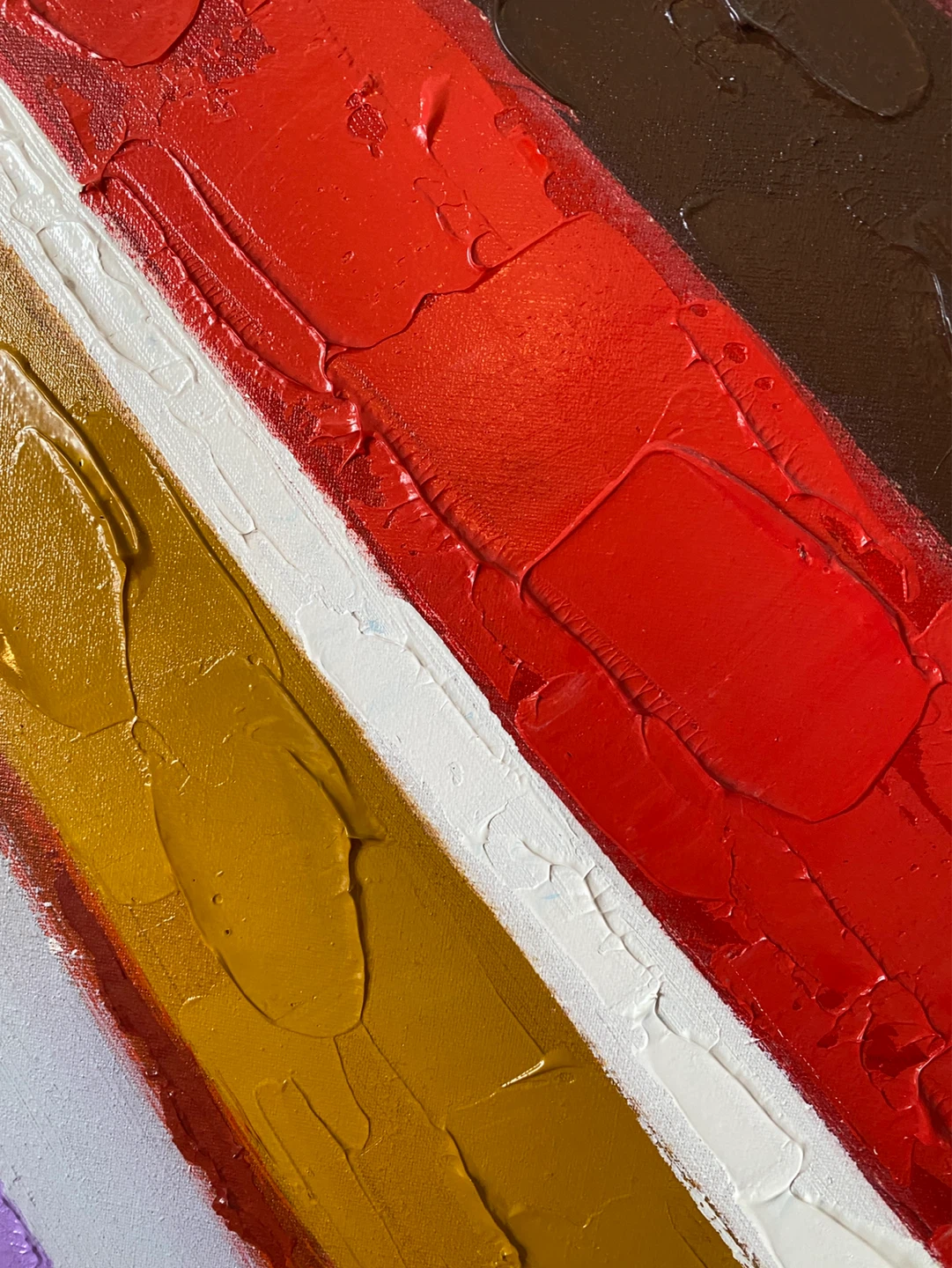 Abstract Striped Painting - photo 2