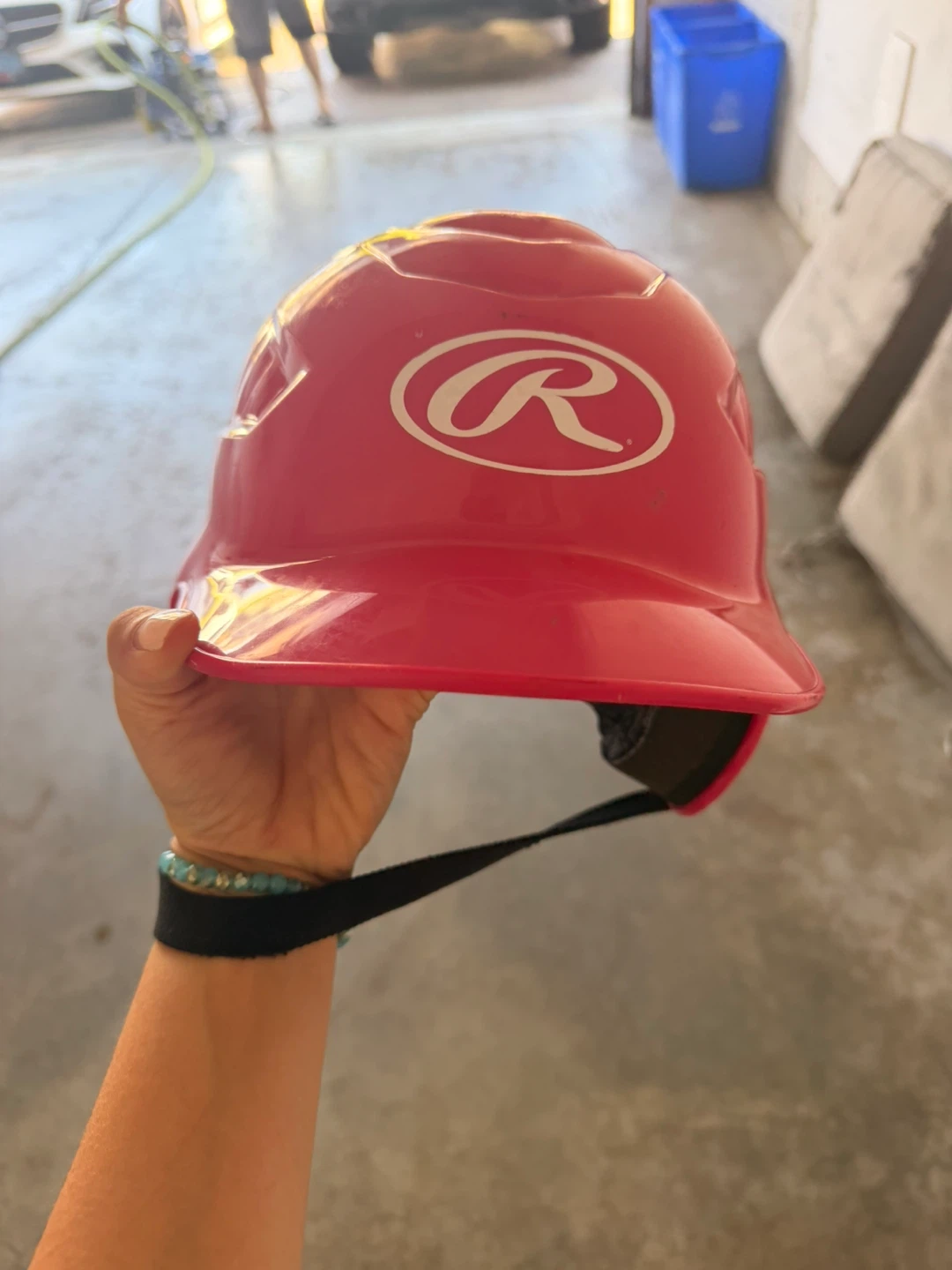 Rawlings Red Baseball Batting Helmet