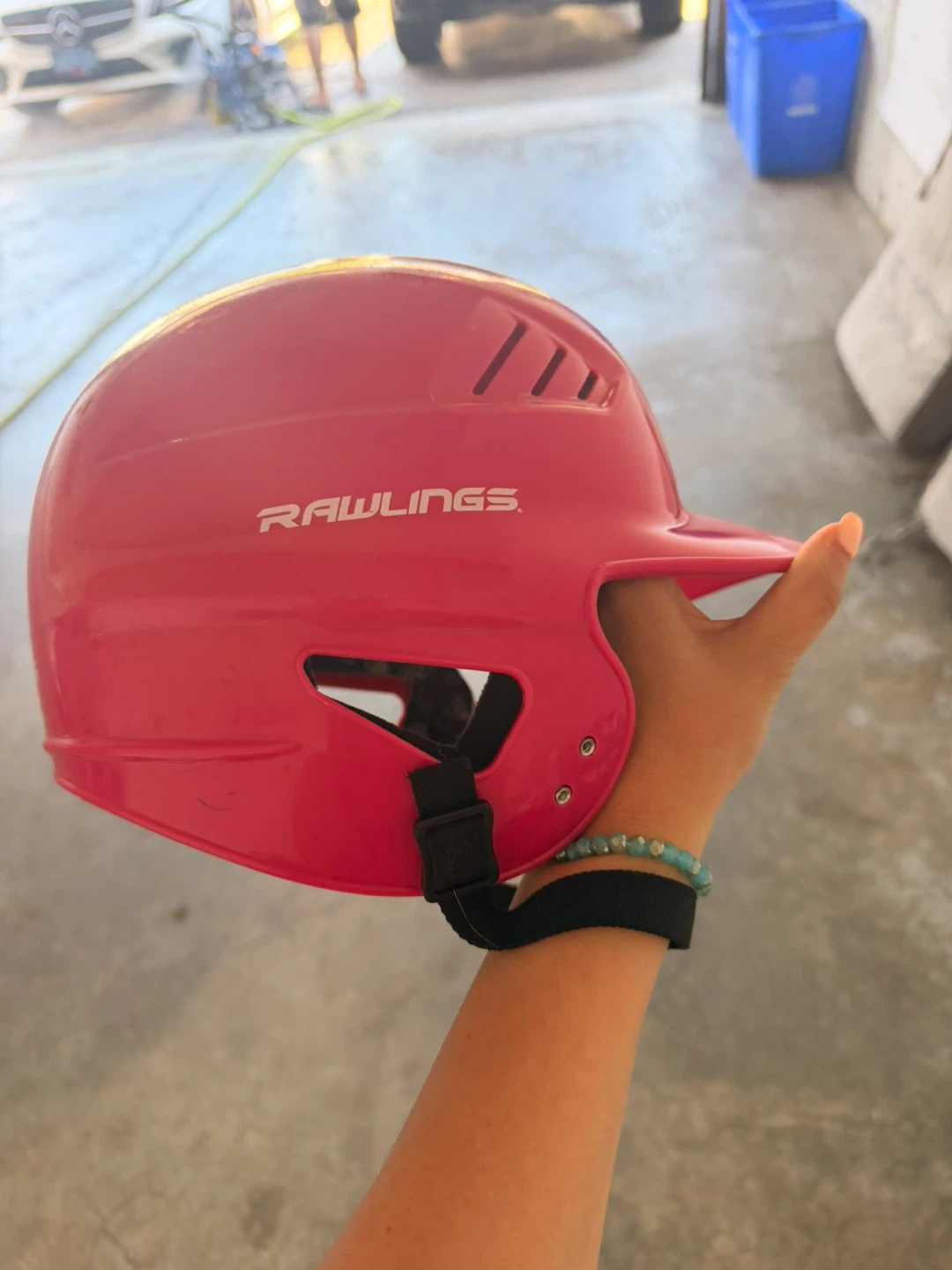 Rawlings Red Baseball Batting Helmet - photo 2
