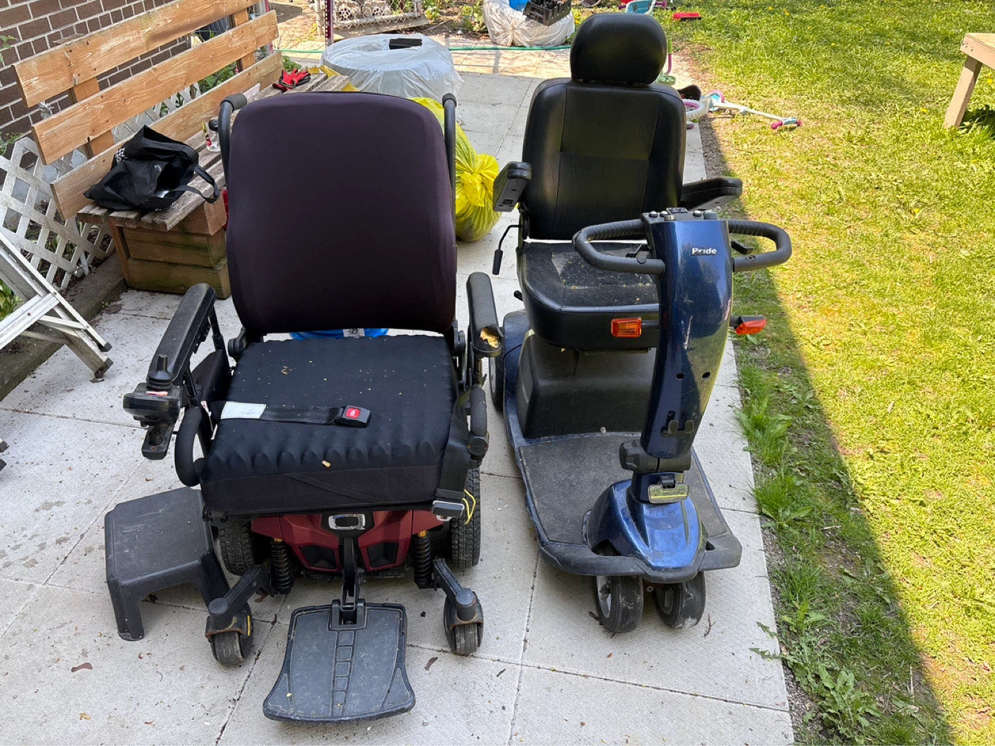 Pride Mobility Scooter & Electric Wheelchair