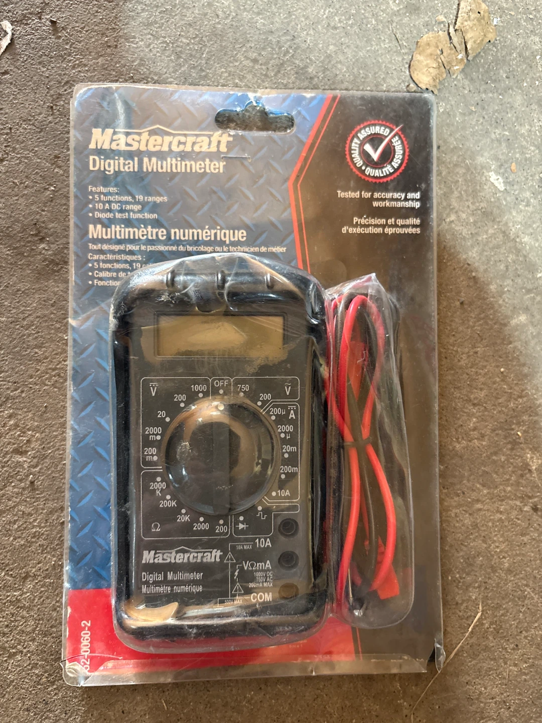 Mastercraft Digital Multimeter