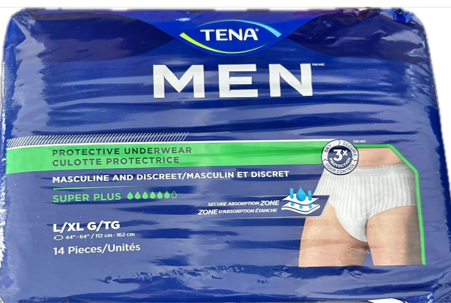 Tena Men Super Plus Protective Underwear L/XL - photo 2