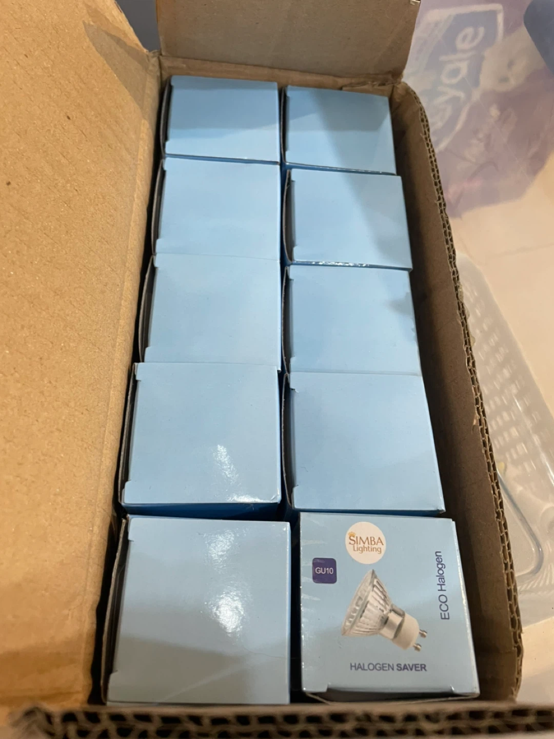 Simba Lighting GU10 Eco Halogen Bulbs - 10 Pack