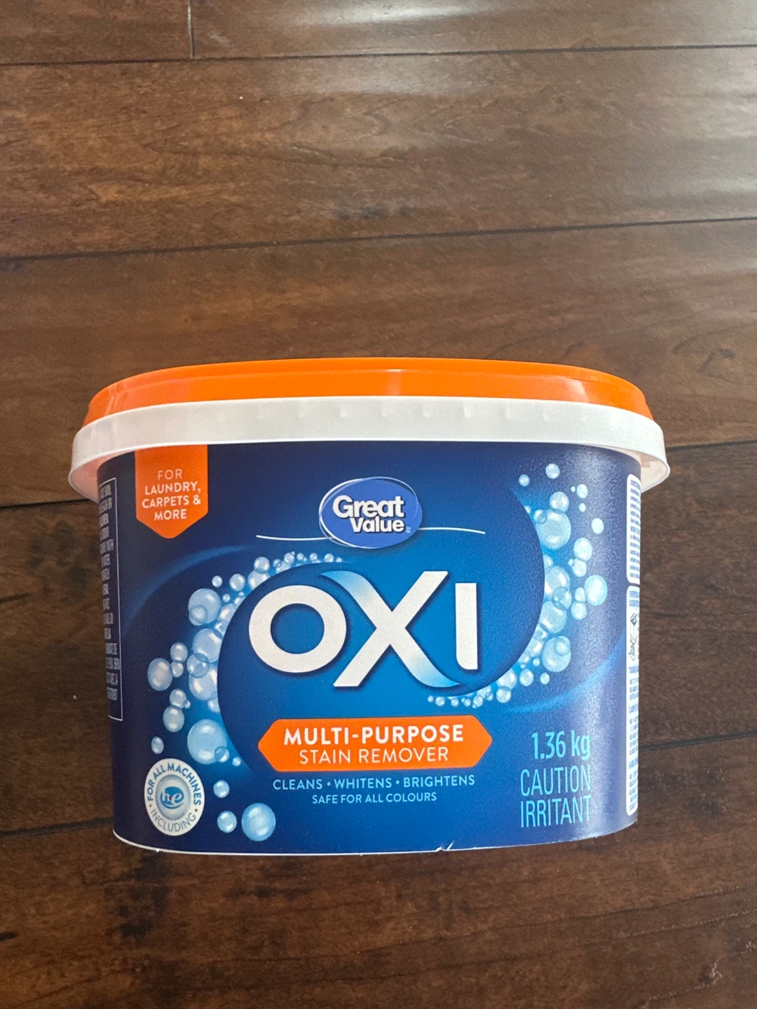 Great Value OXI Multi-Purpose Stain Remover 1.36 kg