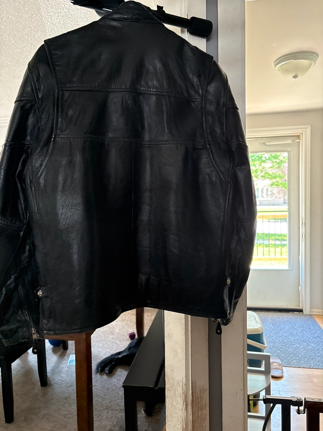 Leather Master Black Leather Jacket Size 42 - photo 2
