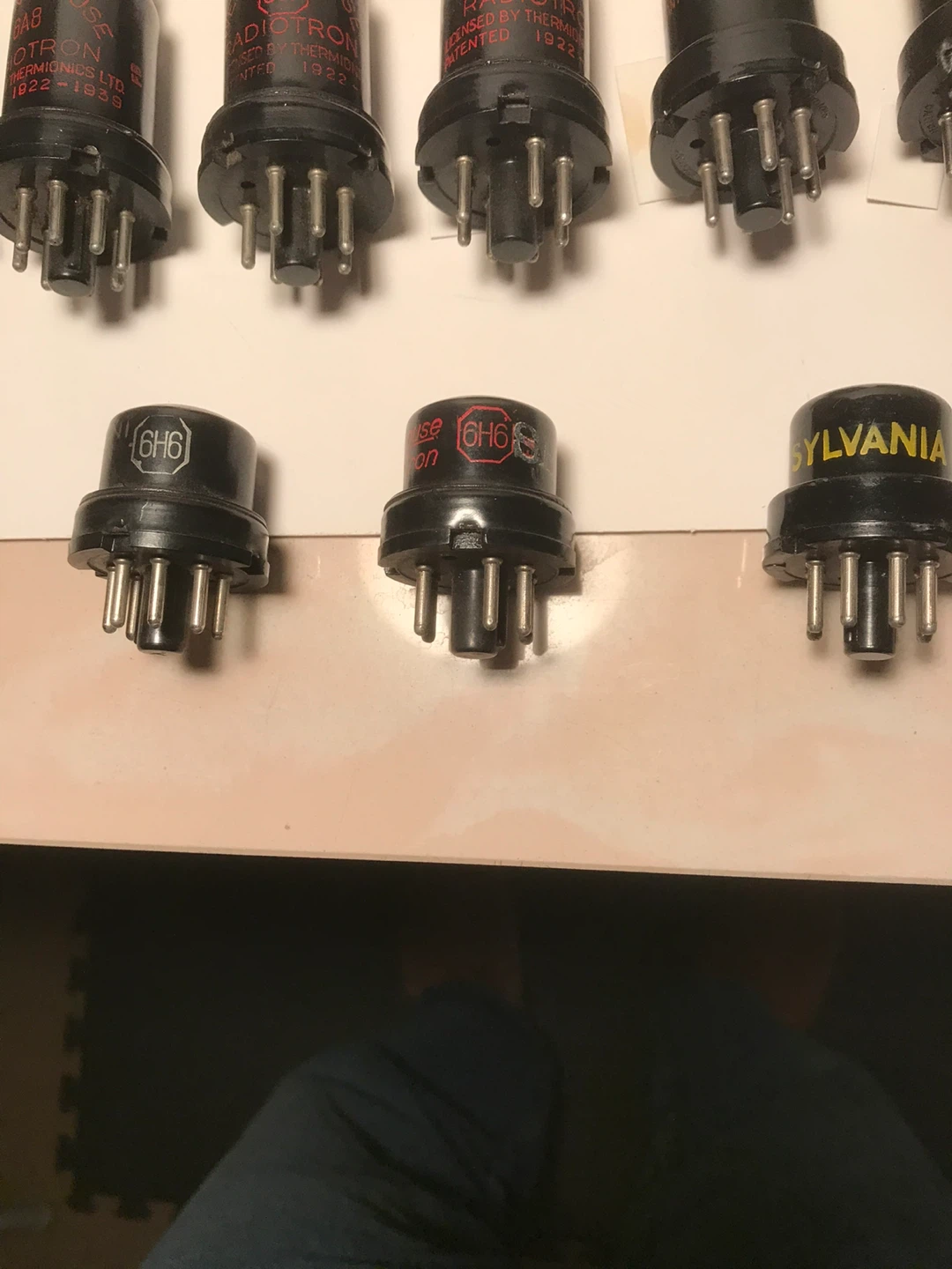 Assorted Vintage Radio Tubes - GE, Westinghouse, RCA, Sylvania - photo 2