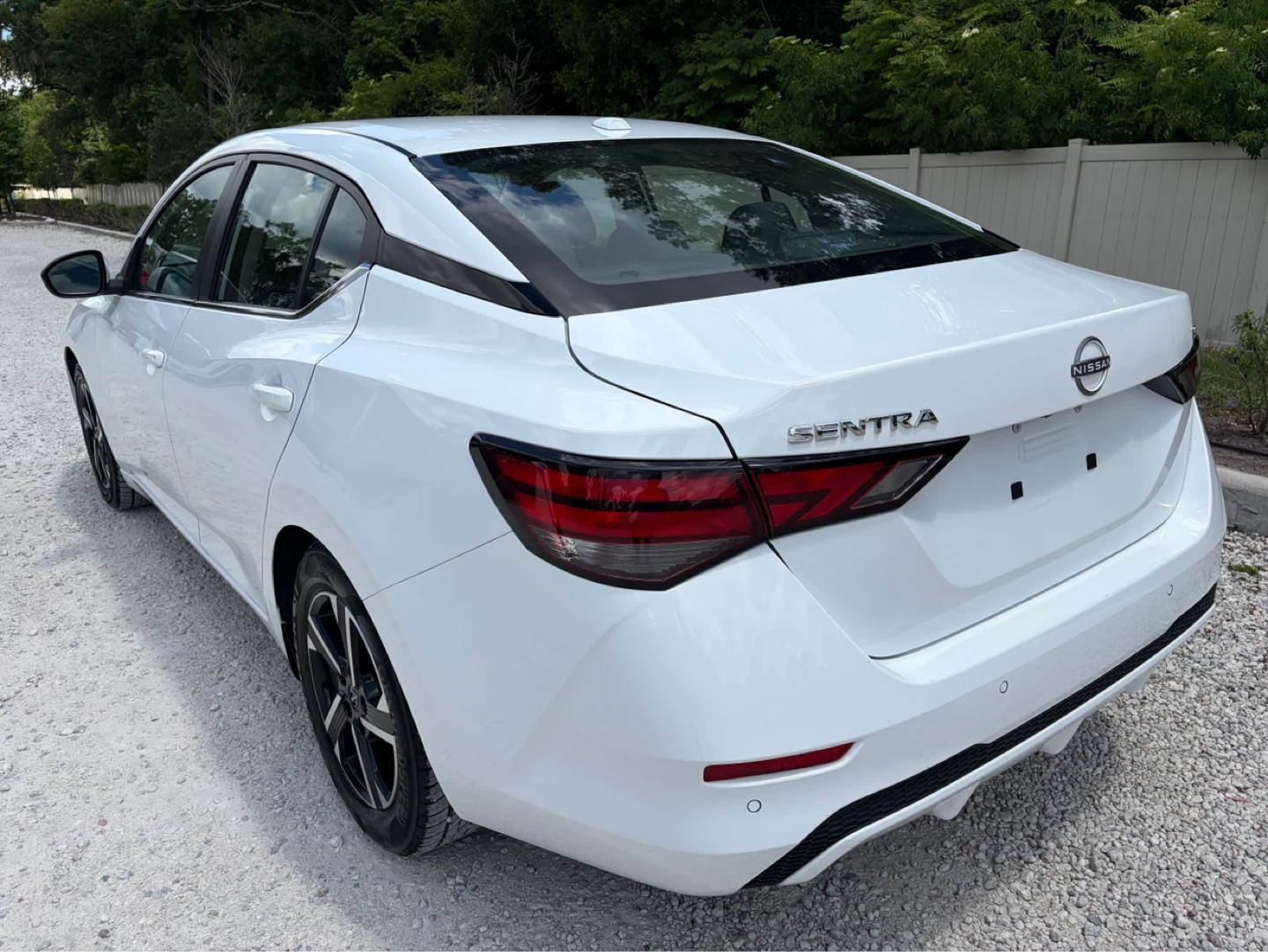 2024 Nissan Sentra SV Sedan - White - photo 5
