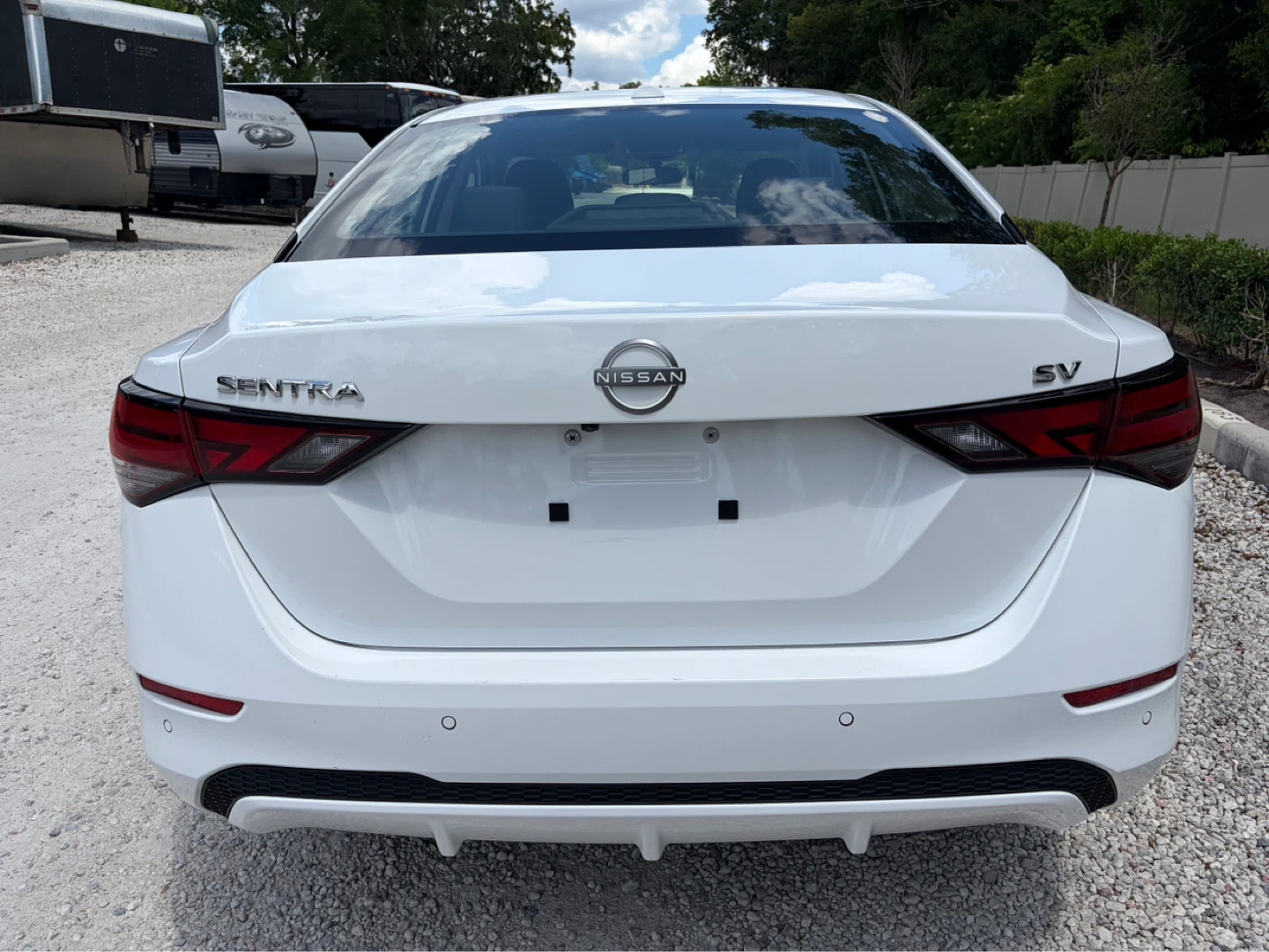 2024 Nissan Sentra SV Sedan - White - photo 3