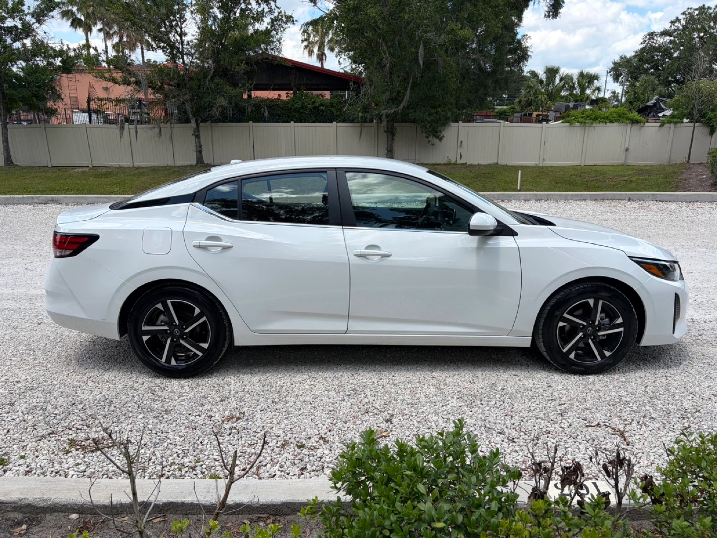 2024 Nissan Sentra SV Sedan - White - photo 2
